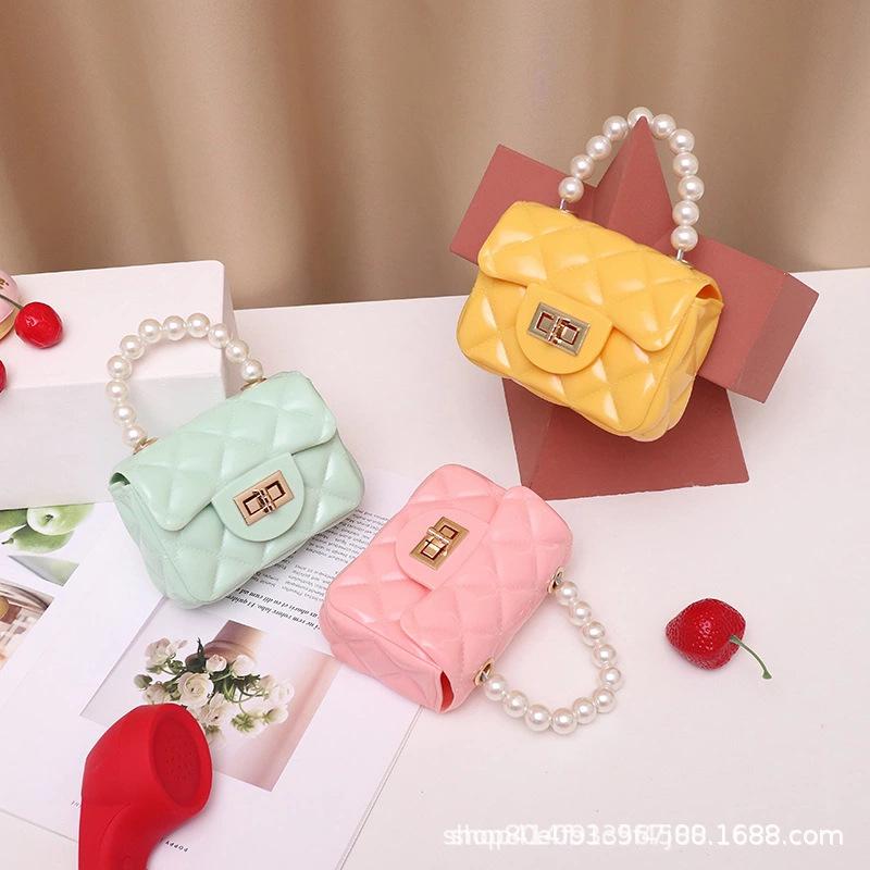Small Jelly Bag Ladies Handbags Bag Pearl Handbag Jelly Bag Women's Handbag Crossbody Bag