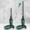 Adjustable Ratchet Handle Screwdriver Set Insulated Handle Telescopic Screwdriver Set  Hand Tools