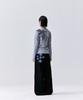 TANSANMAGNESIUM Hand Print Long Sleeve (Gray/Black)