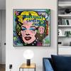 Pop Art Graffiti Famous Sexy Woman Portrait Poster Canvas Painting Abstract Gustav Wall Picture Print Modern Room Home Decor
