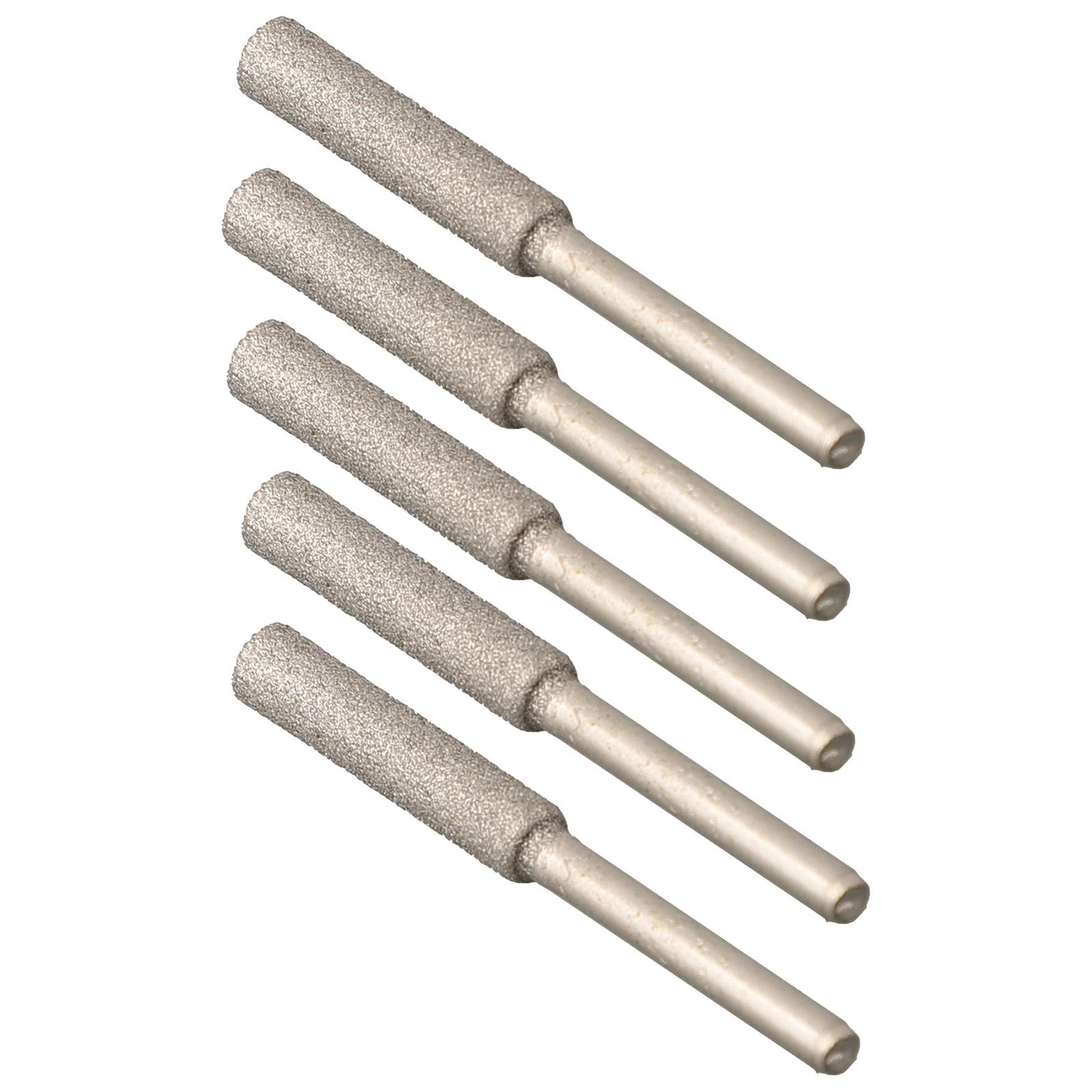 

Заточной станок для цепной пилы с вогнутой нефритовой головкой 4,0-5,5 мм, 5 шт., заточка бит 4.8MM