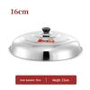 ZISIZ Stainless Steel Extra Tall Wok Lid
