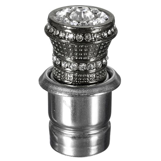 Bling Rhinestone Inlaid Auto Car Iron Cigarette Socket Lighter 12V Luxury Lgnition