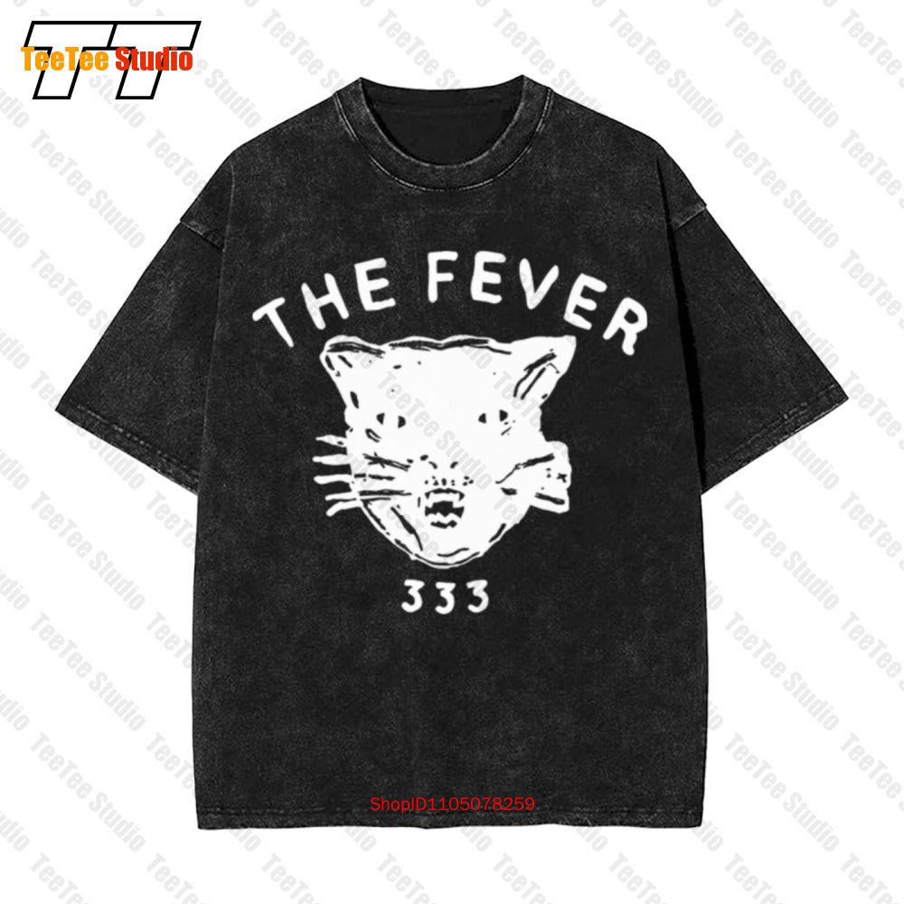 The Fever Fever Cat Mug Band Logo Vintage Oversized TShirt OJV S
