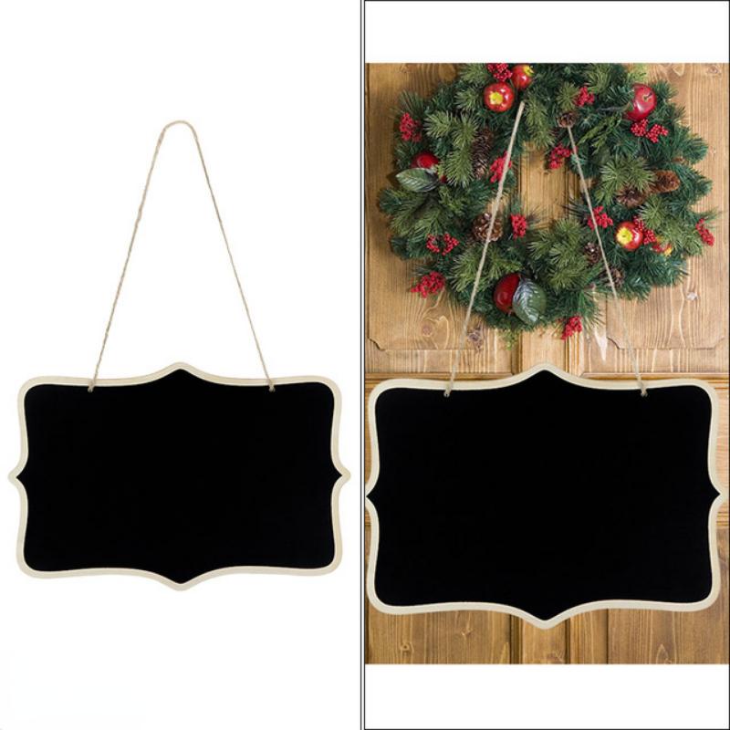1Pc Rustic Wedding Wooden Blackboard Mr Mrs Bridal Shower Decoration Photobooth Birthday Party DIY Home Decor Sign Message Board
