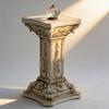 Roman Pillar Garden Statues Resin Roman Column Figurines Display Pedestal Stand Sculptures Garden Outdoor Indoor Decors