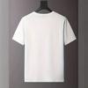 Men's T-shirts New Letter Print Pattern Short-sleeved Base Coat Round Neck Sweatshirt