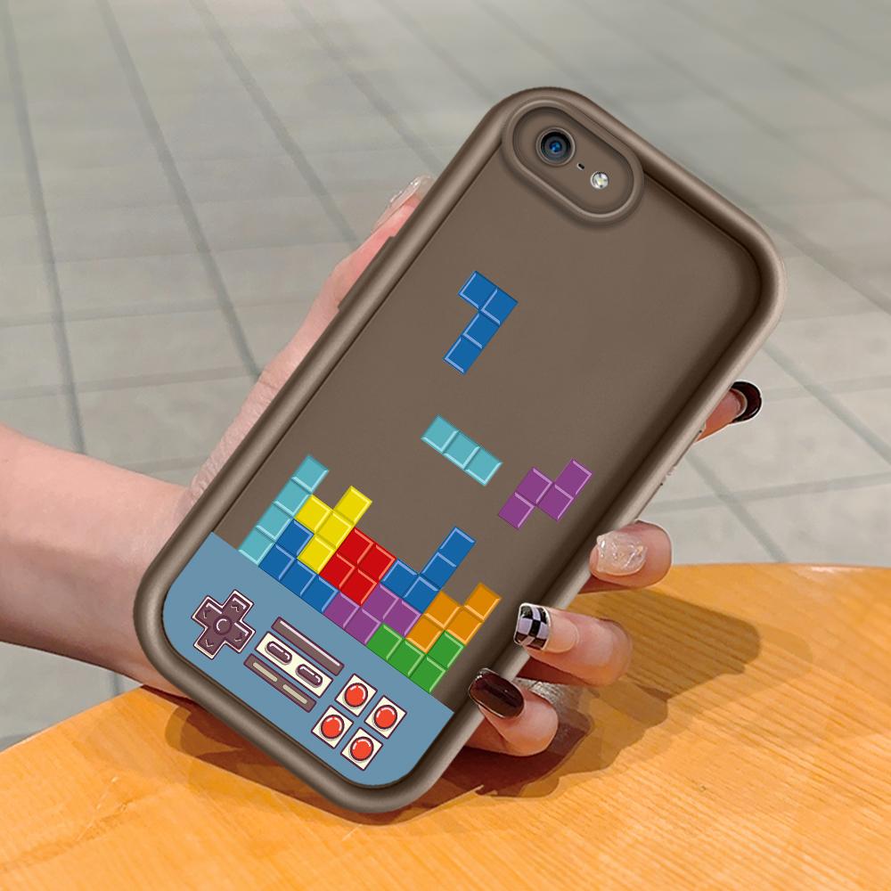 

Мягкий силиконовый квадратный чехол с рисунком лестницы для телефона, полное покрытие камеры, противоударный защитный резиновый чехол для iPhone Infinix Tecno OnePlus OnePlus Z коричневый