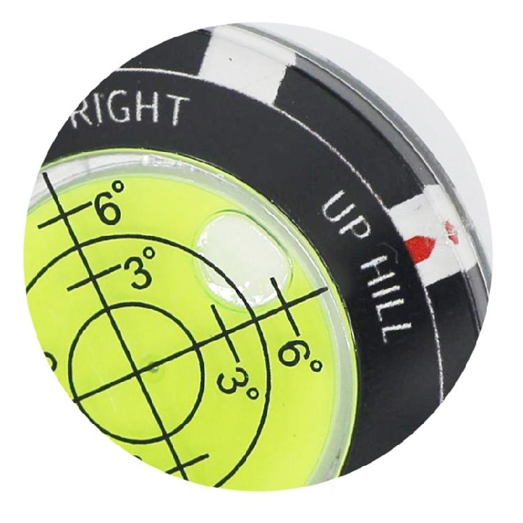 Golf Putt Ball Marker High Accurate Round Golf Putt Reader Golfing Putting Aid for Enhancing Performances