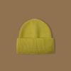 High Quality Solid Color Hat Women's Autumn and Winter Wool Hat Warm Ear Protection Cold Hat Versatile Face Small Knitted Hat Men's Windproof