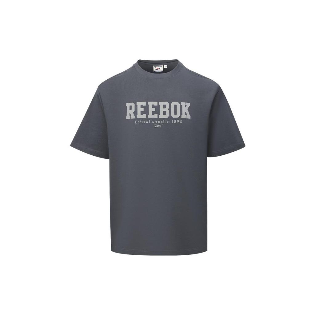 Reebok T Shirt Unisex Charcoal Black 25SRE405UGH1