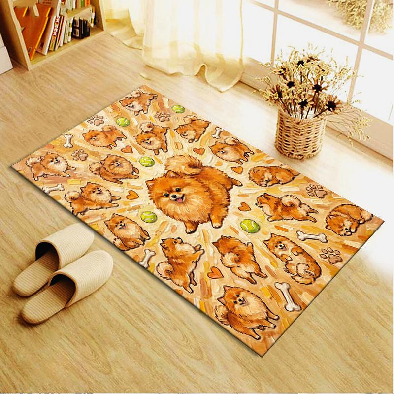 2025 New Cute Puppy Carpet Rug for Living Room Bedroom Home Sofa Decoration,Kids Play Non-slip Floor Mat