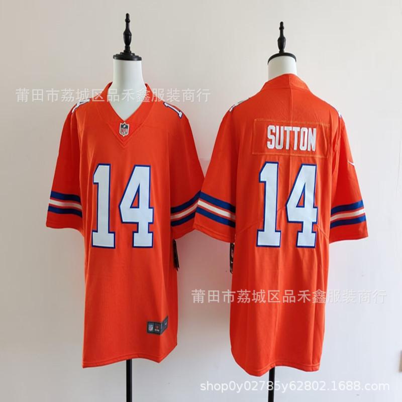 Denver Broncos Surtain II Bo Nix Jersey