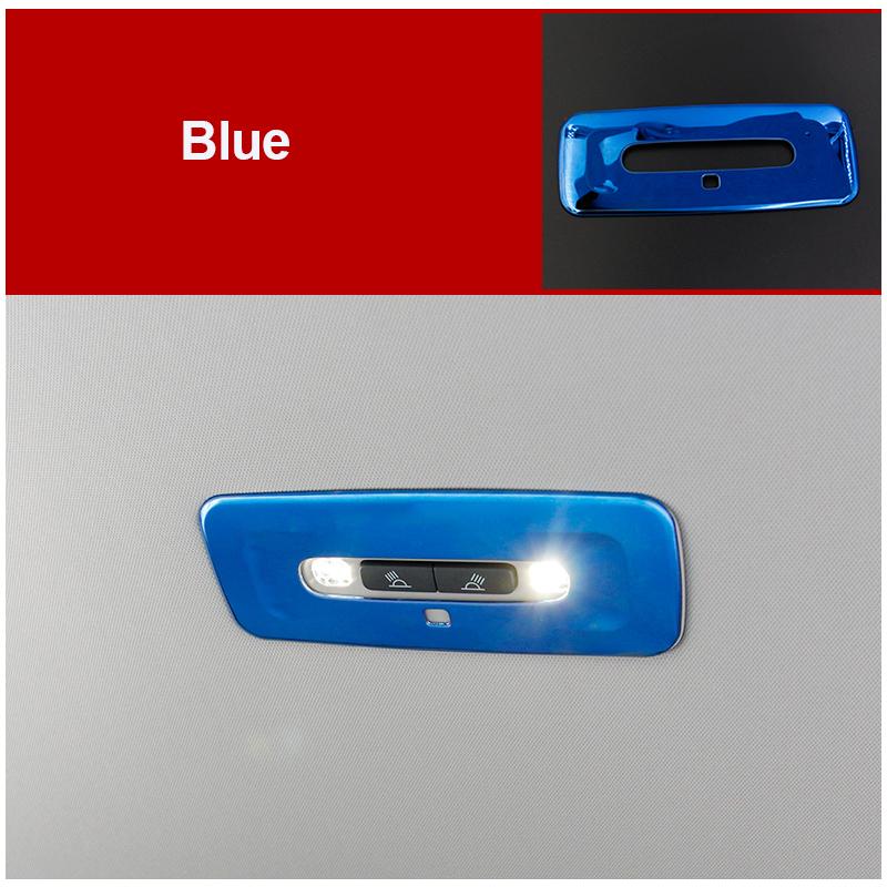 Car Rear Roof Reading Light Lamp Trim Cover Interior Decoration for Toyota Camry XV70 2018 Accessories