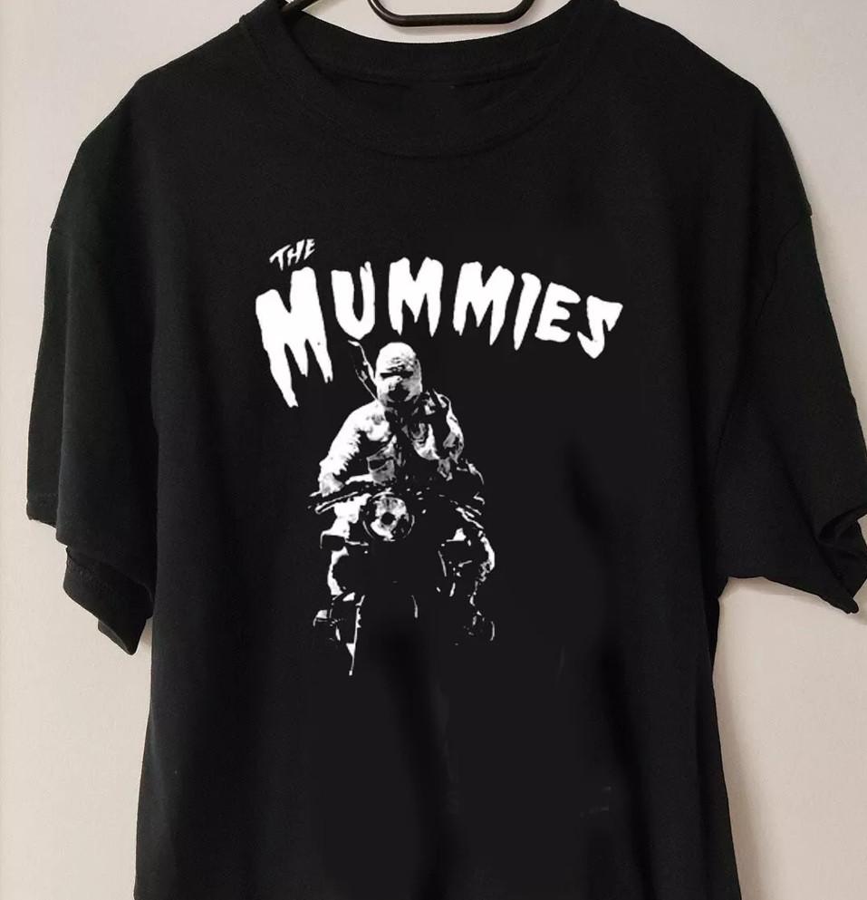 

THE MUMMIES Motorcycle Tshirt Garage Budget Rock Shirt AE126 Unisex T-Shirt S