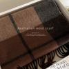 Mary Heavy treasures! 100% wool Australian wool scarf, women's winter simple plaid couple narrow version long scarf
