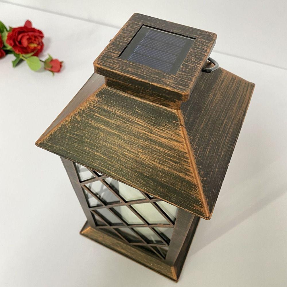 Waterproof Hanging Lantern Flickering Flameless Outdoor Garden Light Backyard Porch Terrace Lawn