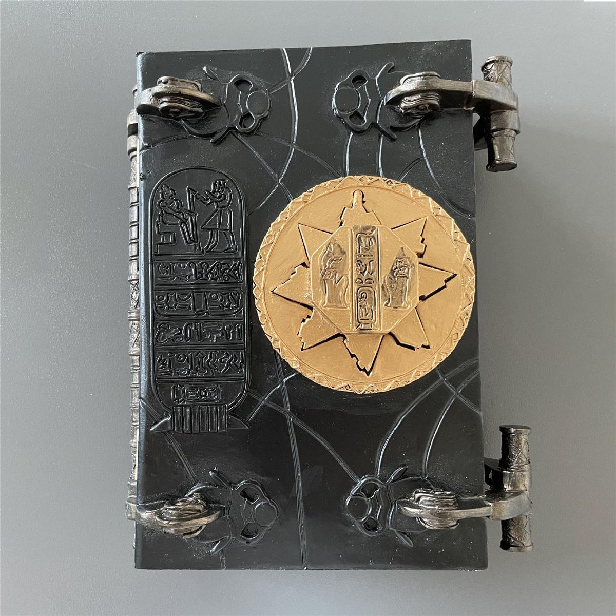 New Product: Mummy Book of The Dead Magic Book Resin Craft Decoration Desk Decoration