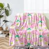 Tennis Theme Printed Blanket - Perfect for Couch, Bed, Travel & Outdoor Use | Machine Washable, Cozy & Durable.