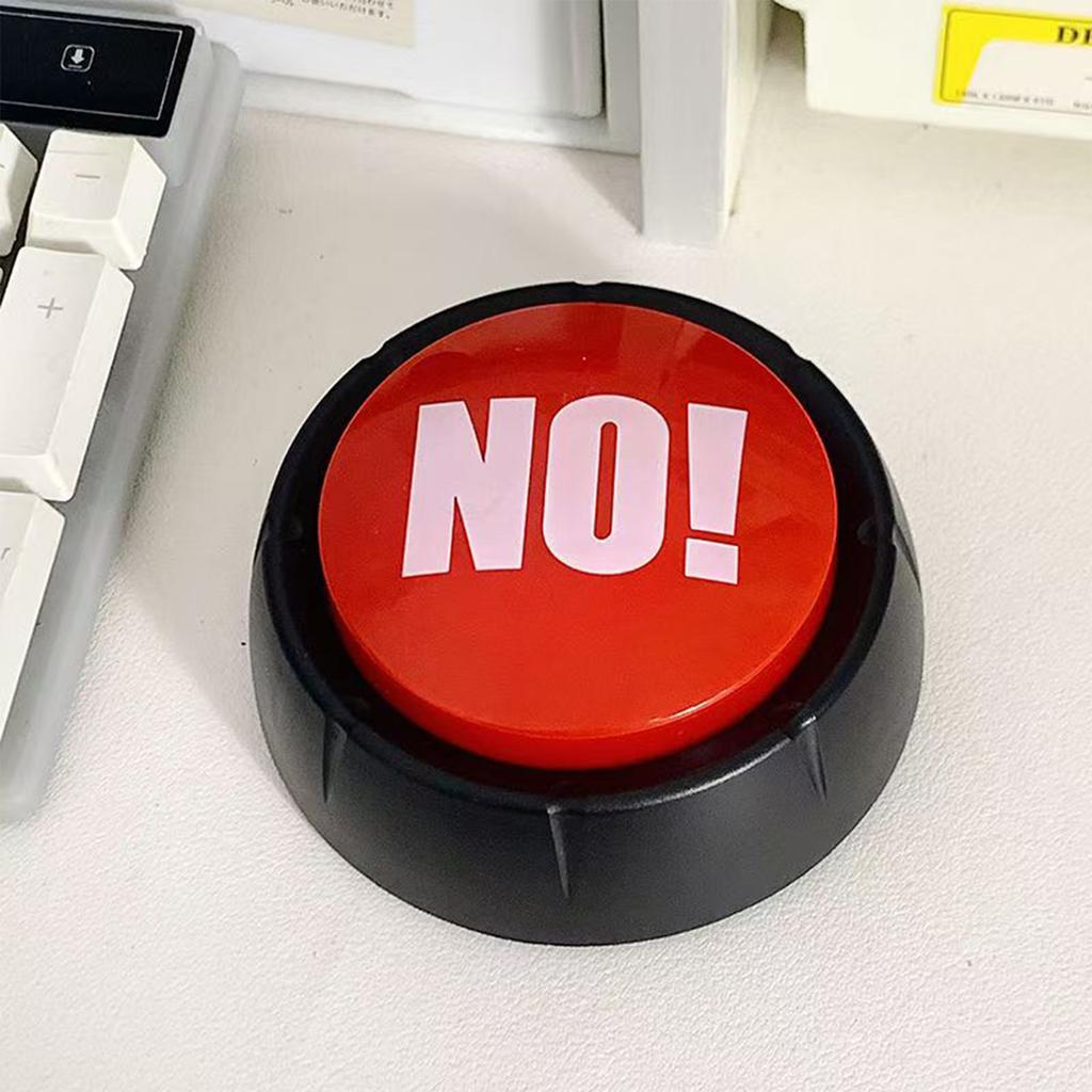 The Sound Button (Yes/NO) Is A Prank, Stress-relieving And Funny Press Sound Toy For Communication And Interaction