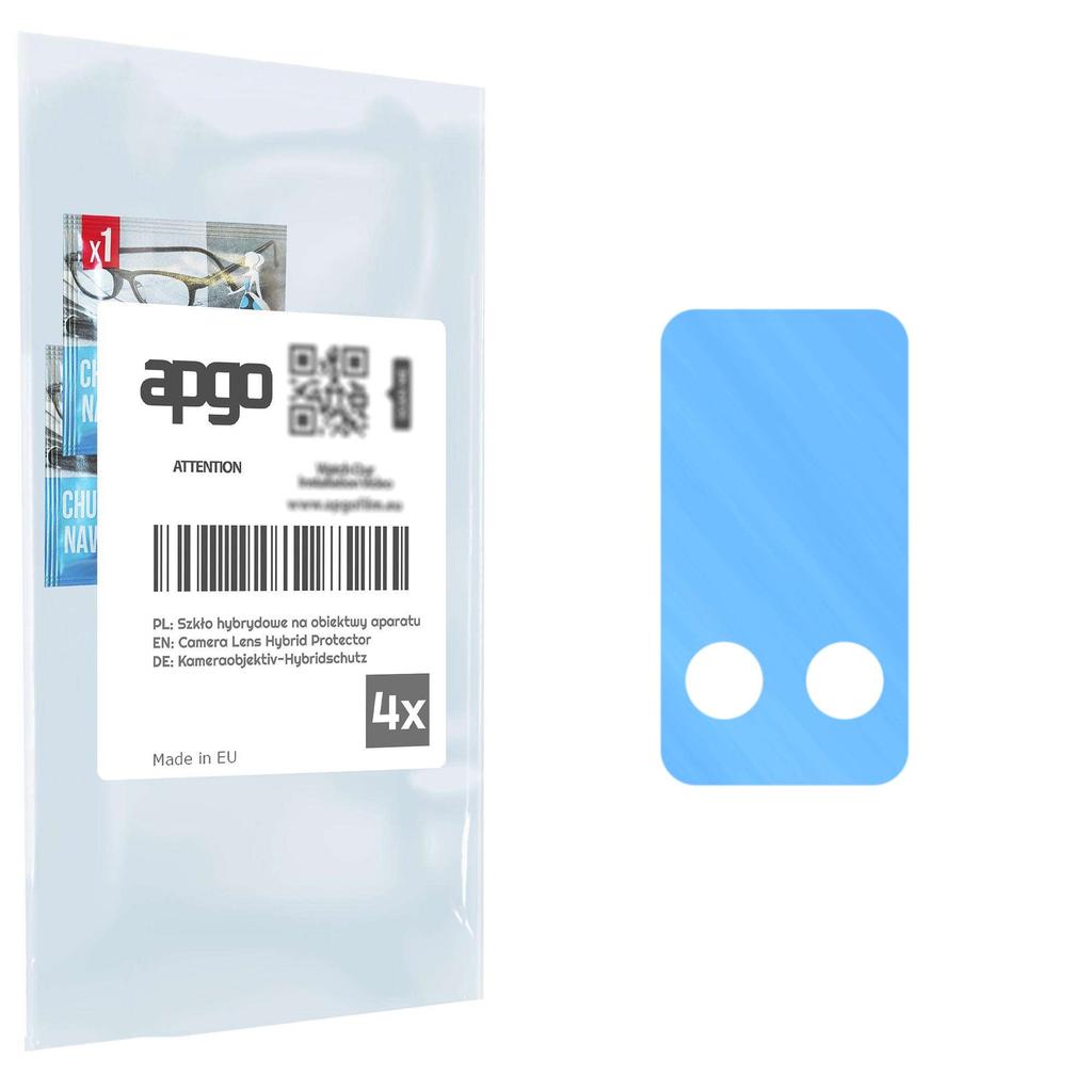 apgo 4x Lens Protector Kamera Beskyttende Hybrid Glass for Infinix Note 12i 2022, Kamerabeskyttelse, 9H kameralinse Kameralinsebeskytter