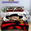 3pcs A Nightmare on Elm Street Bedding Set, Soft Polyester Duvet Cover and Pillowcases Seasons all suitable, Design for Bedroom L1003070