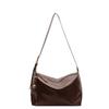 Premium Large Capacity Tote Bag Women's New Messenger Bag Winter Retro Maillard Shoulder Bag