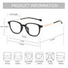 Comfortable Lightweight Glasses Frame Ultralight TR Metal Square Frame High Quality Anti Blue Light Optical Eyeglasses