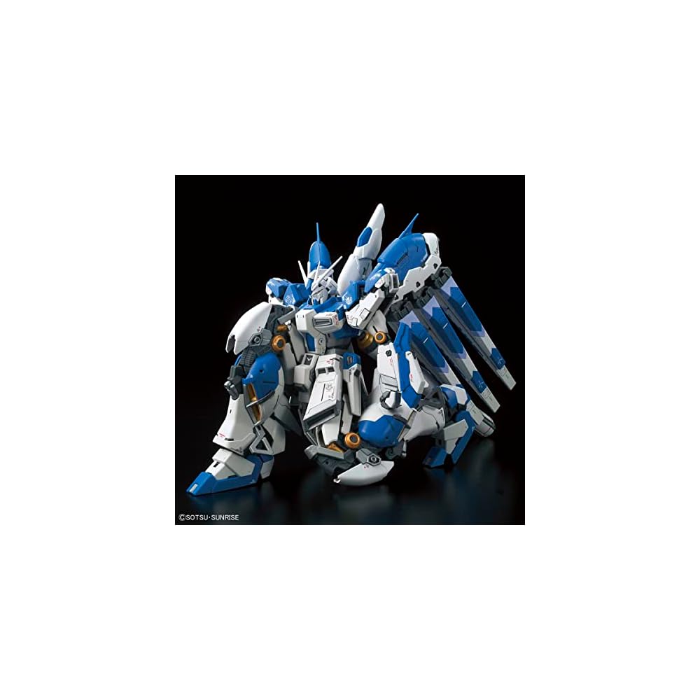 Bandai Spirits RG Mobile Suit Gundam Char's Counterattack Hi-Nu Gundam 1/144 Scale Color-Coded Plastic Model Kit