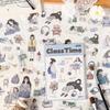 Hot-selling  Creative Cute Stickers Character Stickers Book Stickers Cut Film Stickers Diy Handbook Sticker Book
