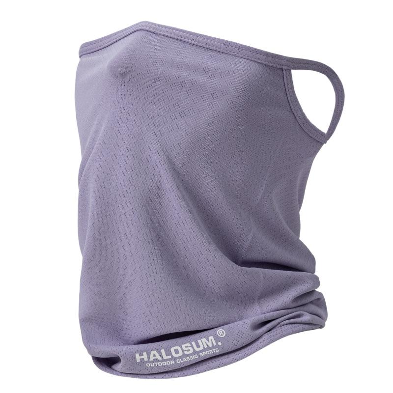 Breathable Bike Mask Daily Windproof Dustproof Solid Color Motorcycle Scarf Ice Silk Balaclava Summer