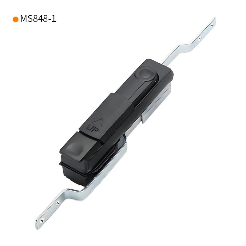 Tuoxin MS848 Zinc Alloy Industrial Cabinet Rod Control Locks Mechanical Equipment Cabinet Door New Energy Cabinet Lock (as the picture,Steel Door&Zinc Alloy&Door Lock)