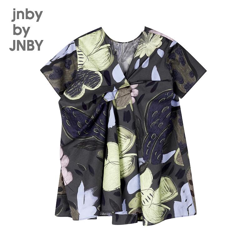 JNBY Girls' Autumn Floral A-line Dress