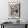 Wandkunst Picasso Abstrakte Linie Gesicht Menschlicher Körper Leinwand Malerei Galerie Nordic Poster und Drucke Dekor Bilder für Wohnzimmer Kein Rahmen