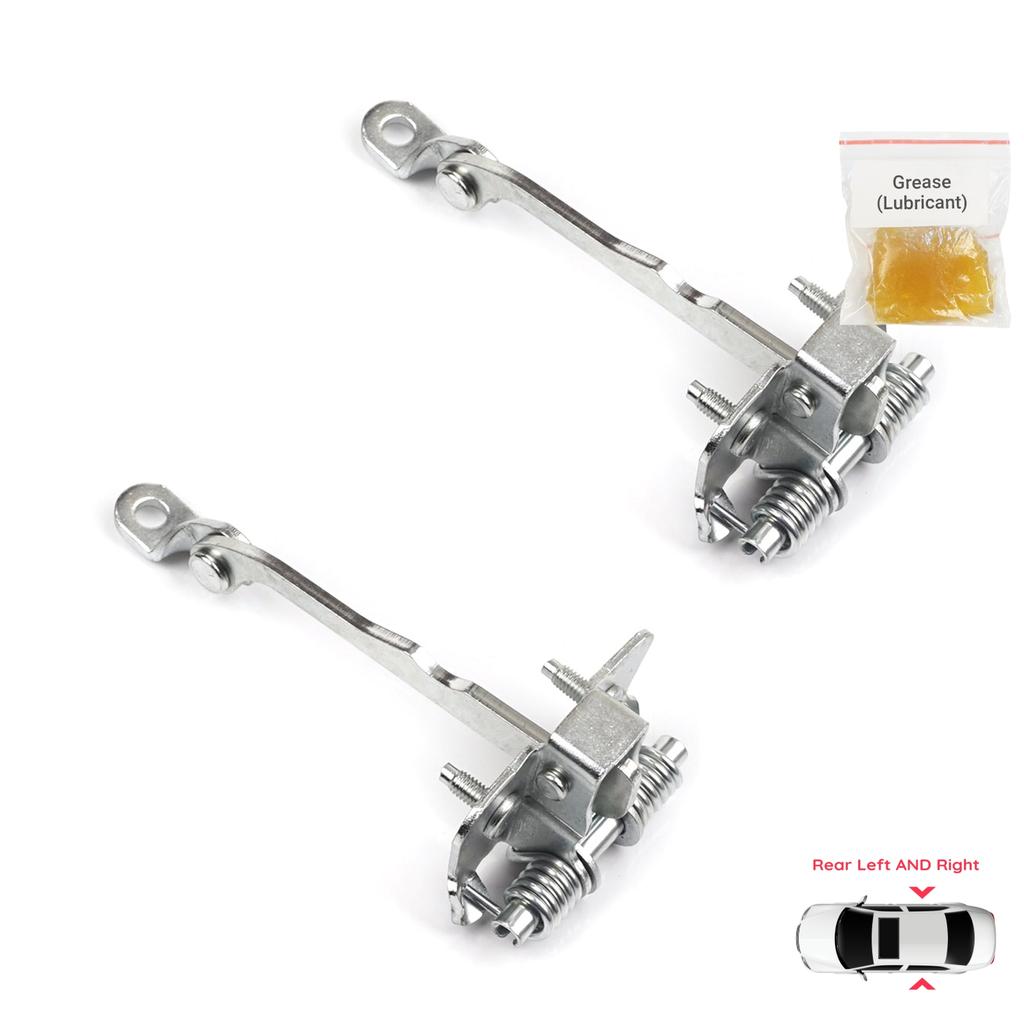 EDP1264-1 2 Pieces Rear Door Hinge Stop Check Strap Limiter 7700828428 for Renault Megane MK1 1996-2003