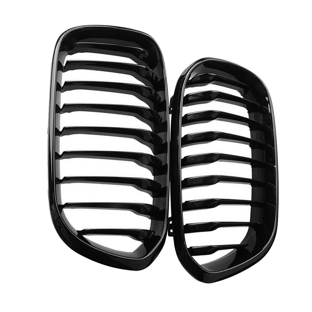 2pcs Car Front Bumper Grilles Kidney Racing Grill For BMW 1 Series F20 F21 2015 2016 2017  Replacement Racing Grill 51137371685