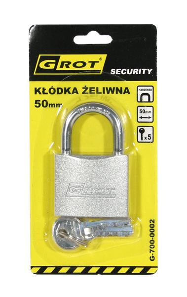CAST IRON PADLOCK 50MM - G-700-0002