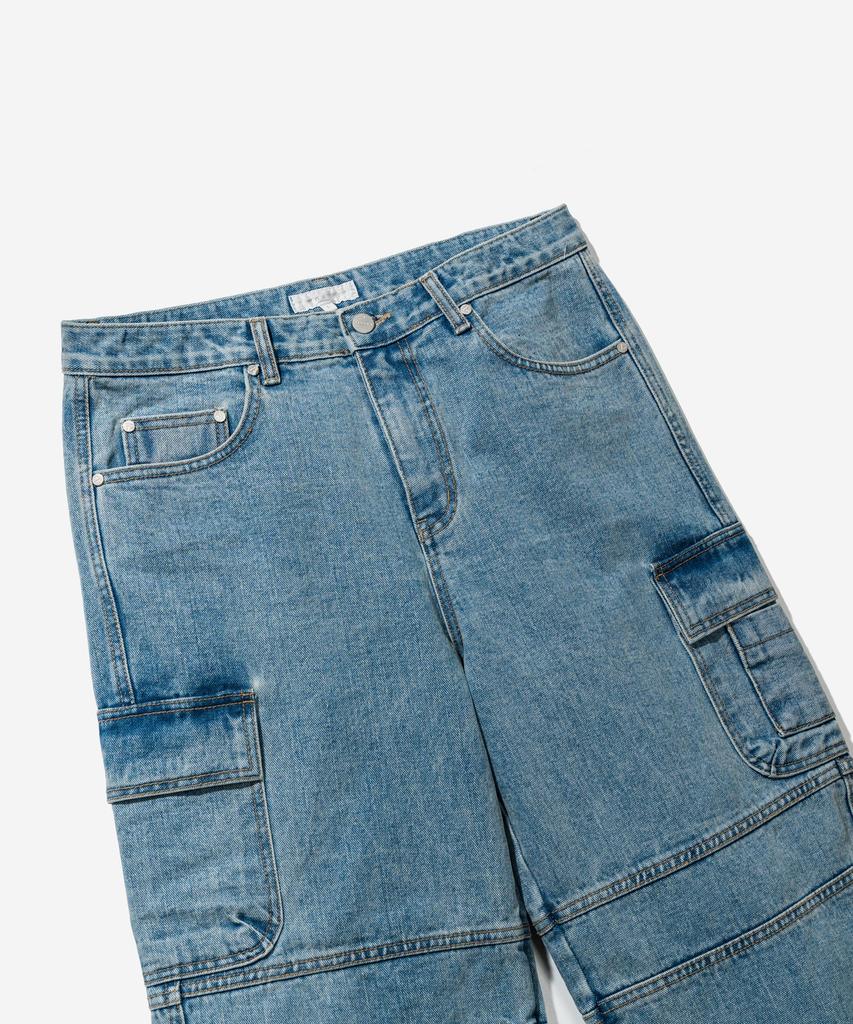 VASTIC Denim Cargo Pants_Blue