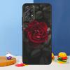Red Rose Flower Case For Samsung Galaxy A53 A33 A13 A34 A54 A14 A35 A55 A15 A56 A36 A26 A16 A06 A22 A32 A52