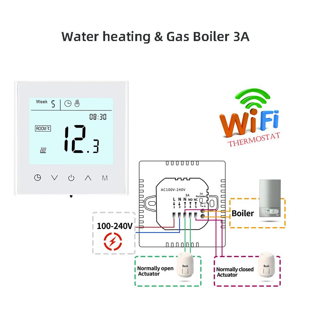 MINCO HEAT MK100 Viedais Tuya WiFi
