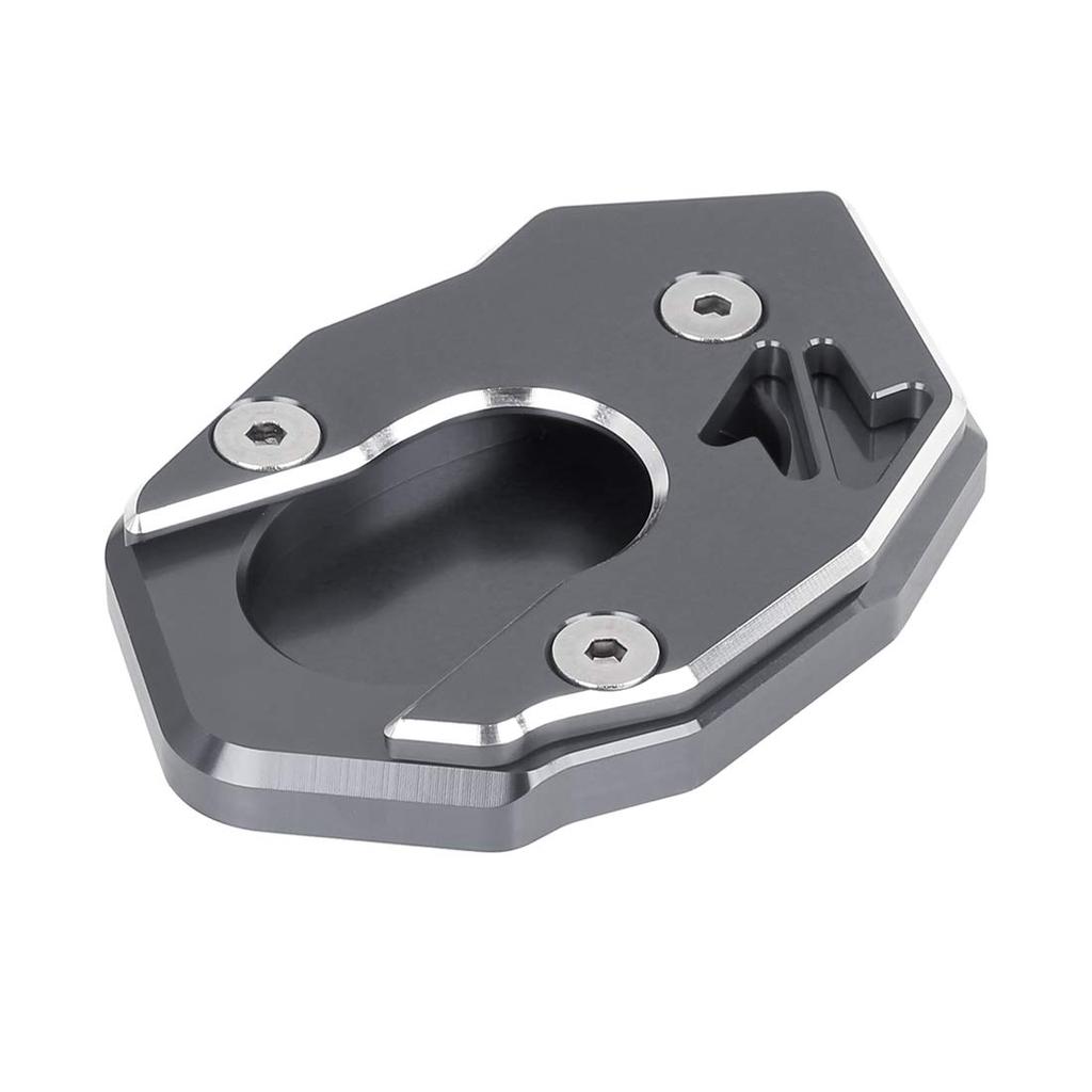 F FIERCE CYCLE Seitenständerverlängerungspad Bi-Ständer-Pad Stützplatte Pad CNC-Aluminium