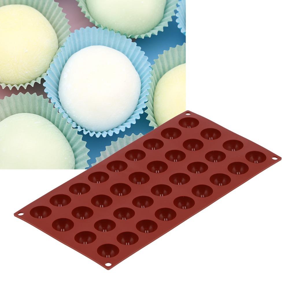 Thickened Hemisphere Silicone Mold 36 Cavity Mousse Dessert Mold  Dessert Making