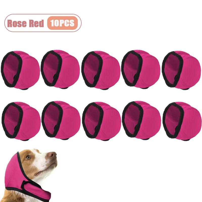 Anti Shock Quiet Ears for Dogs Waterproof Noise Canceling Calming Hood Ear Protection for Swimming Thunder Anxiety Relief