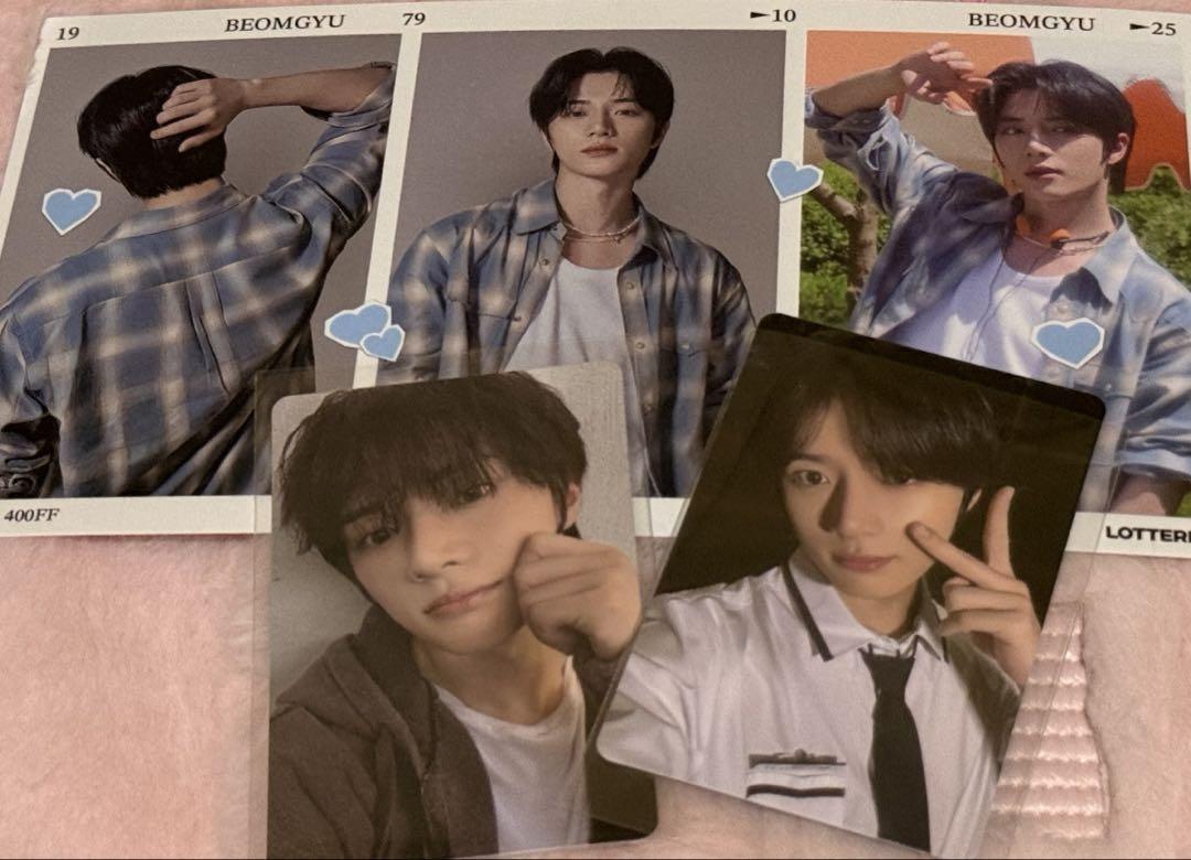 

[USED] TXT TUBA CU Lakidro Lotteria Korea Limited Photo Card Beomgyu