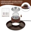 Electric Smores Maker Safe Flameless Electric Marshmallow Roaster Party Camping Chocolate Fondue Pot Romantic Dates Supplies