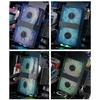 Upgrades LED Lighting Memory Coolers, Metal ARGB Memory Heatsink for Optimals Performances in Intensive Use Components