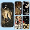 Cartton O-Over The Garden Wall Phone Case For iPhone 16e,16,15,14,13,12,11,XS,XR,X,8,7,Pro,Max,Plus,mini Silicone Black Cover