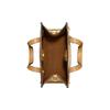 Coach Field 22 Logo Badge Quilted Snap Fabric And Leather Tote Bag Women Tote Bags Khaki CH740-B4VPJ