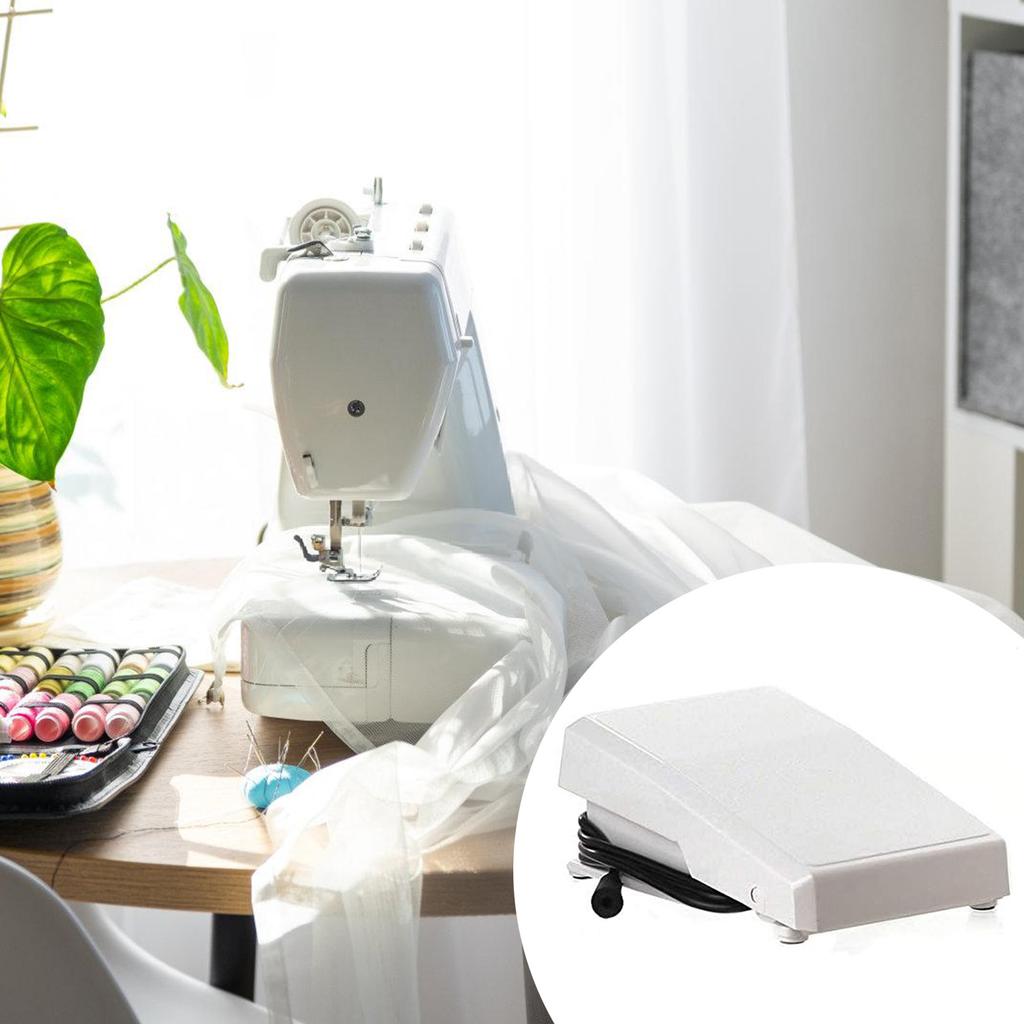 Speed Control Sewing Machine Foot Pedal Pneumatic Sewing Pedal Plastic Texture Suitable for Home and Professional Use