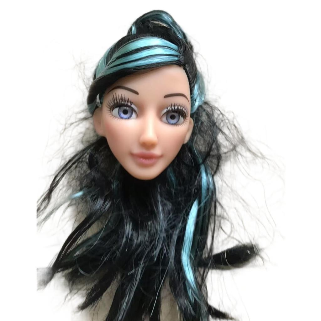 1/6 White Beige Coffee Joints Movable Doll Body Toy Real Eyelashes Heads Girl Collectible Doll Figures Toys